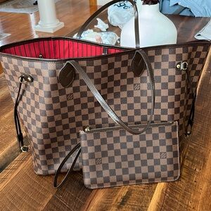 Louis Vuitton Neverful GM in Damier Ebene